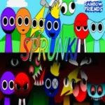 Play Sprunki Rainbow Friends